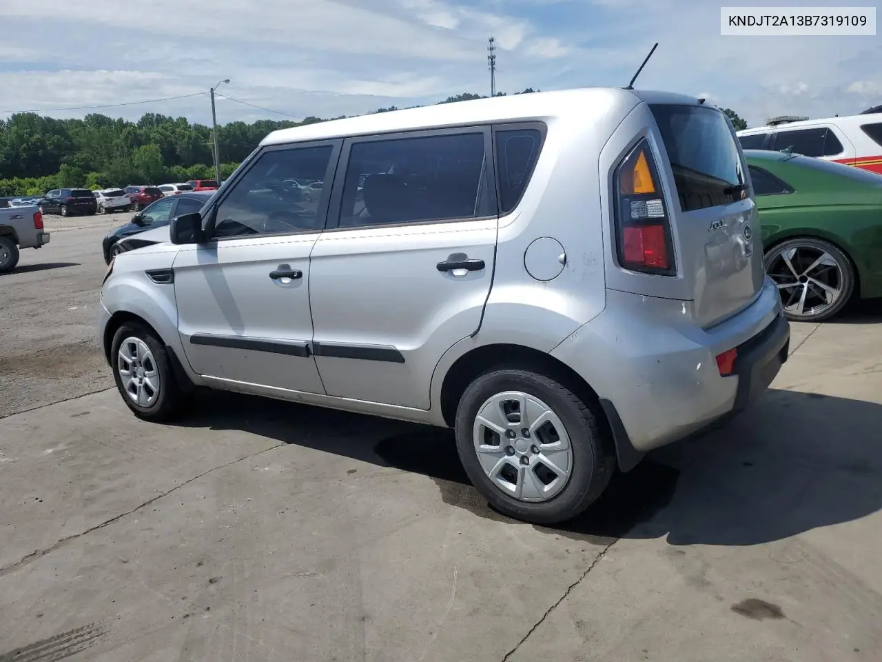 2011 Kia Soul VIN: KNDJT2A13B7319109 Lot: 63306615