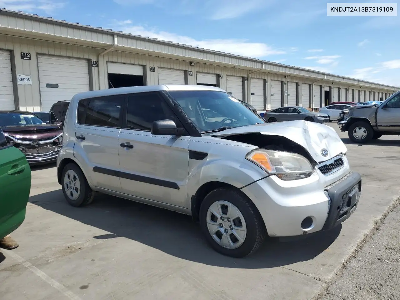 2011 Kia Soul VIN: KNDJT2A13B7319109 Lot: 63306615