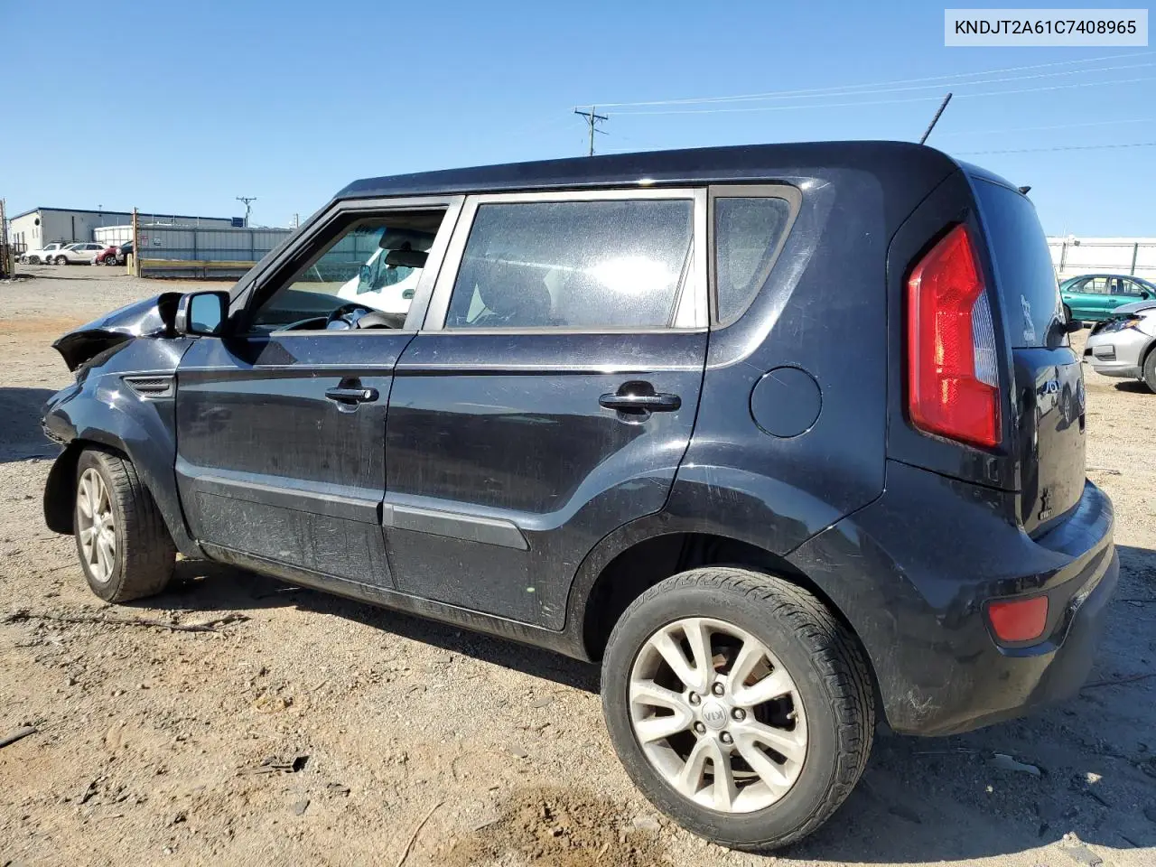 2012 Kia Soul + VIN: KNDJT2A61C7408965 Lot: 50518905