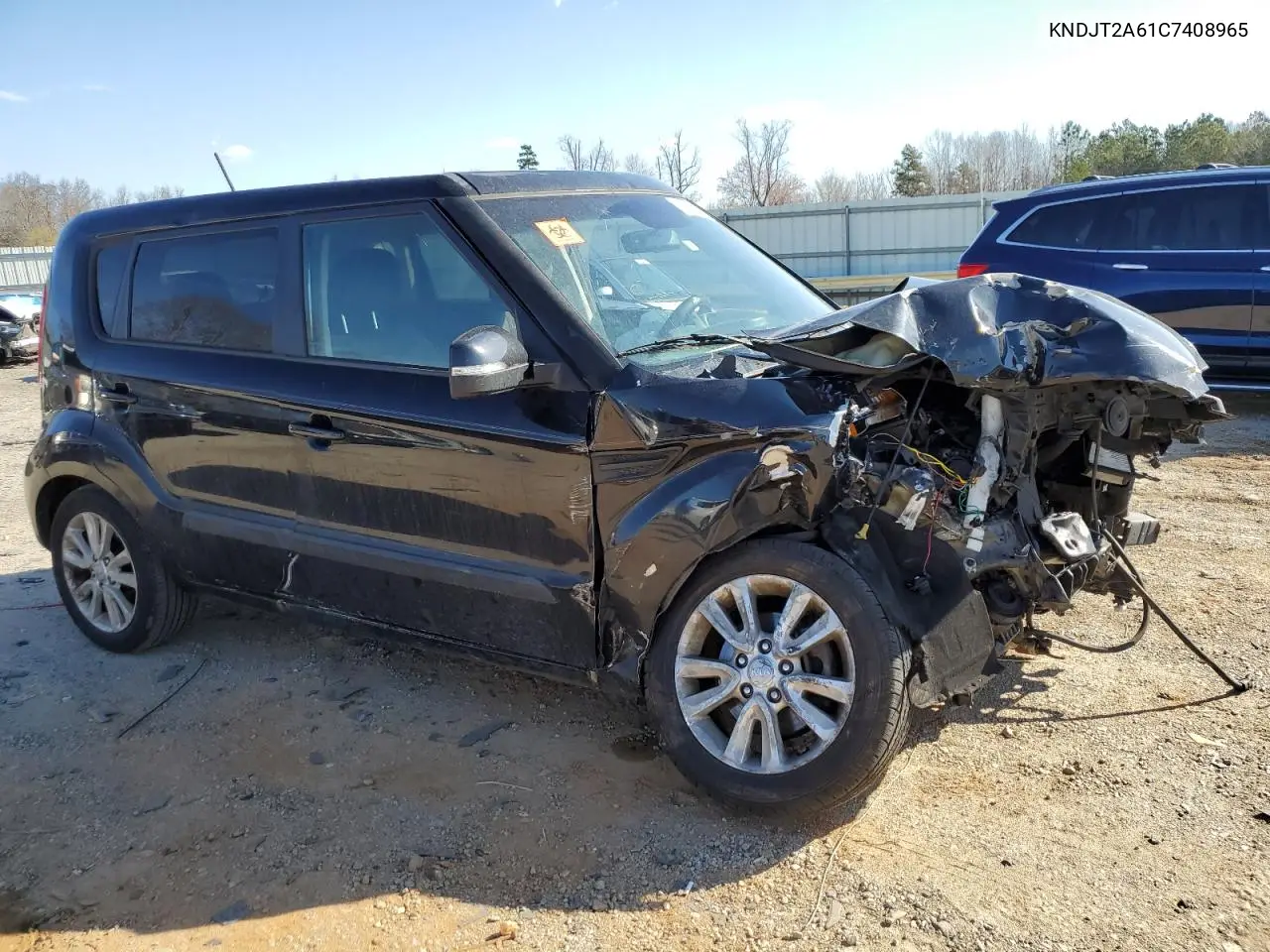 2012 Kia Soul + VIN: KNDJT2A61C7408965 Lot: 50518905