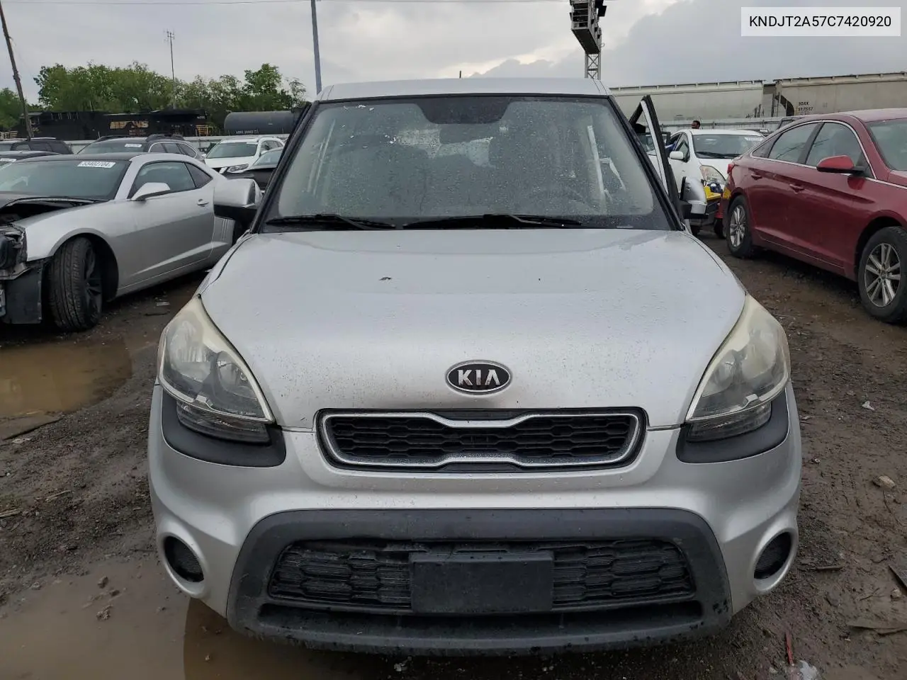 2012 Kia Soul VIN: KNDJT2A57C7420920 Lot: 52862674