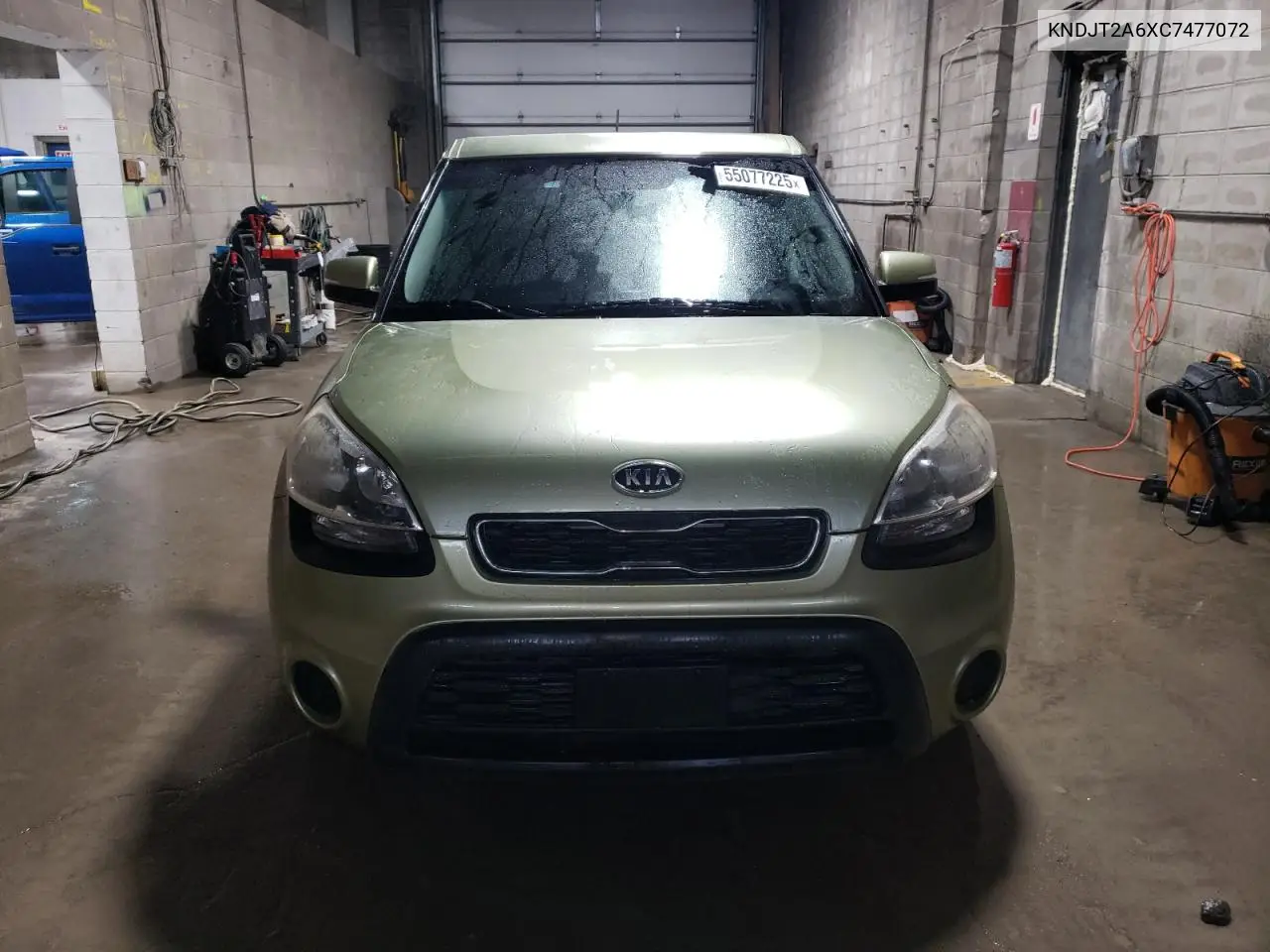 2012 Kia Soul + VIN: KNDJT2A6XC7477072 Lot: 55077225