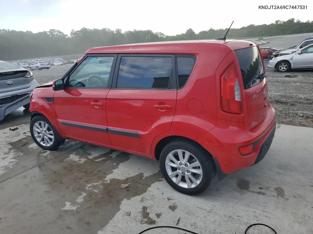 2012 Kia Soul + VIN: KNDJT2A69C7447531 Lot: 55989355
