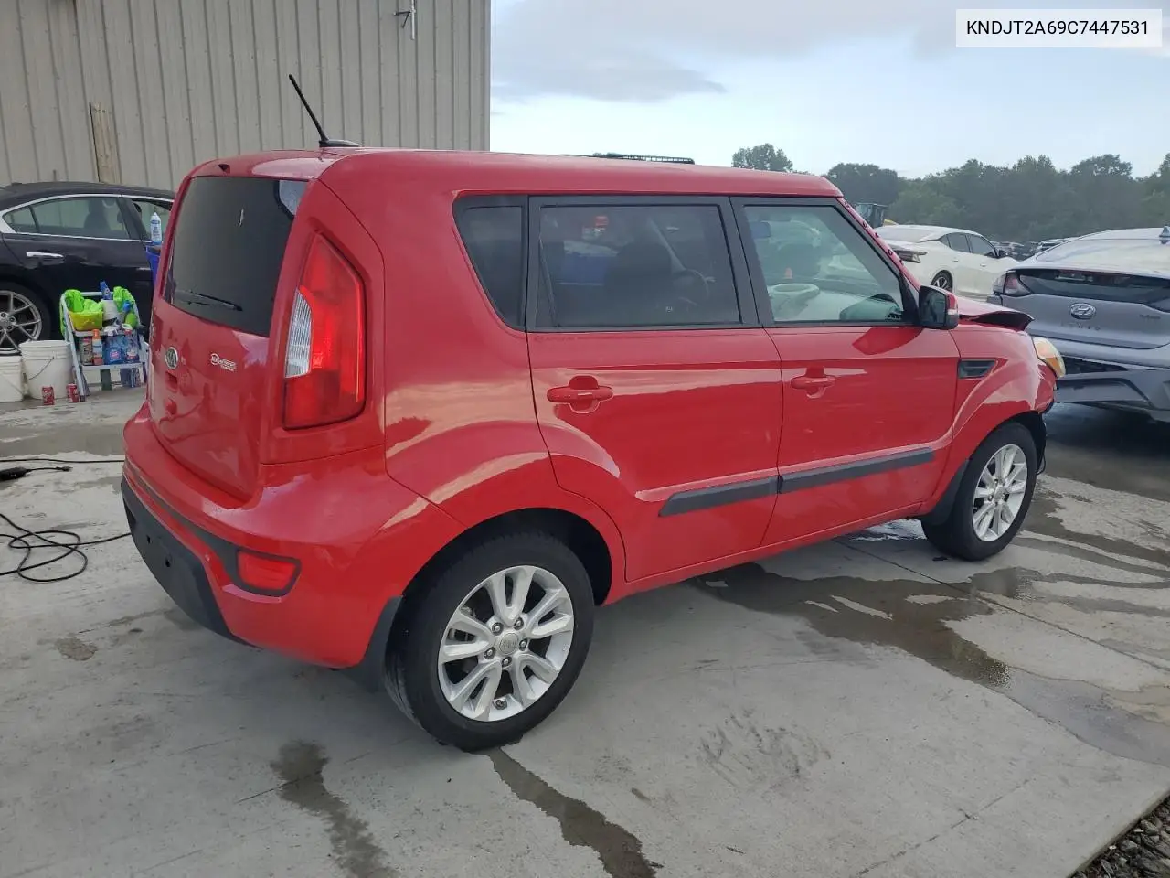 2012 Kia Soul + VIN: KNDJT2A69C7447531 Lot: 55989355