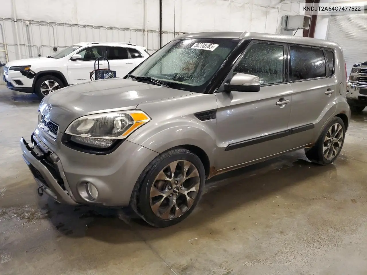2012 Kia Soul + VIN: KNDJT2A64C7477522 Lot: 56503985