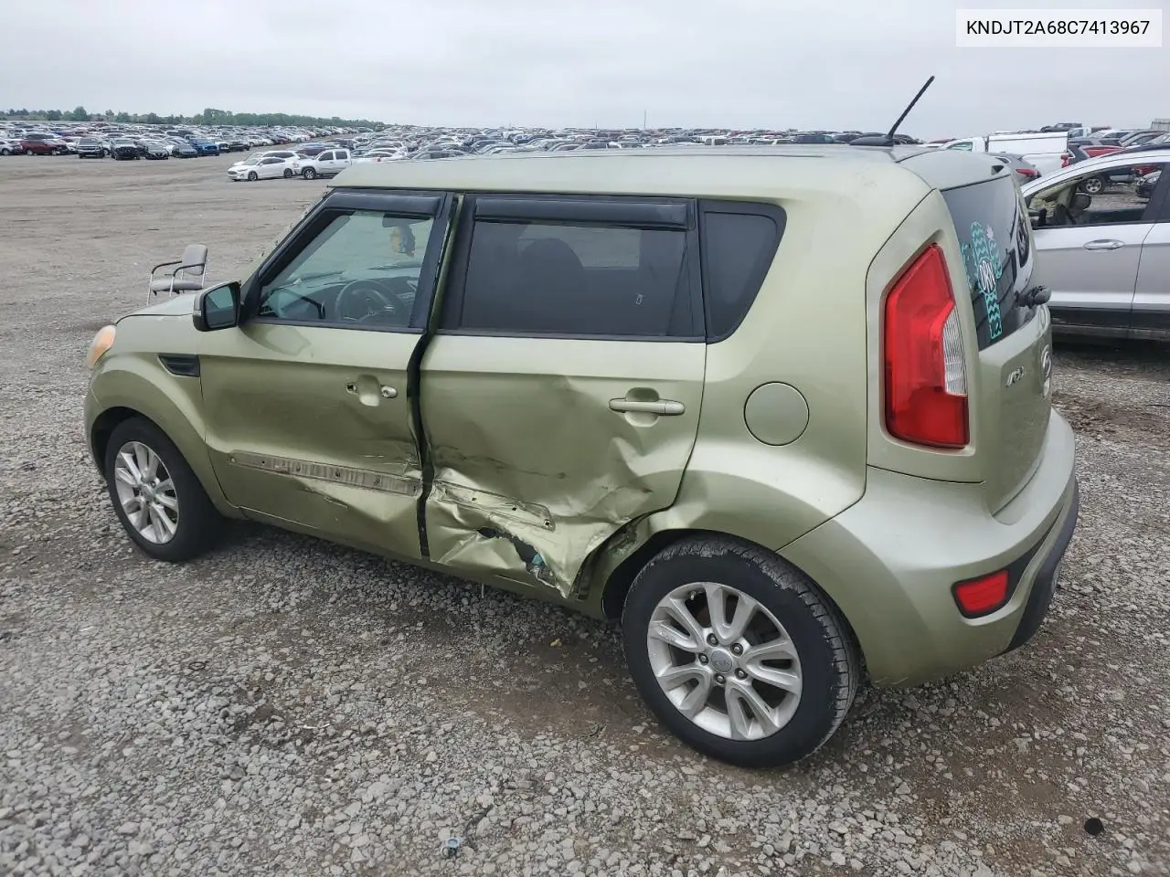 2012 Kia Soul + VIN: KNDJT2A68C7413967 Lot: 56516785