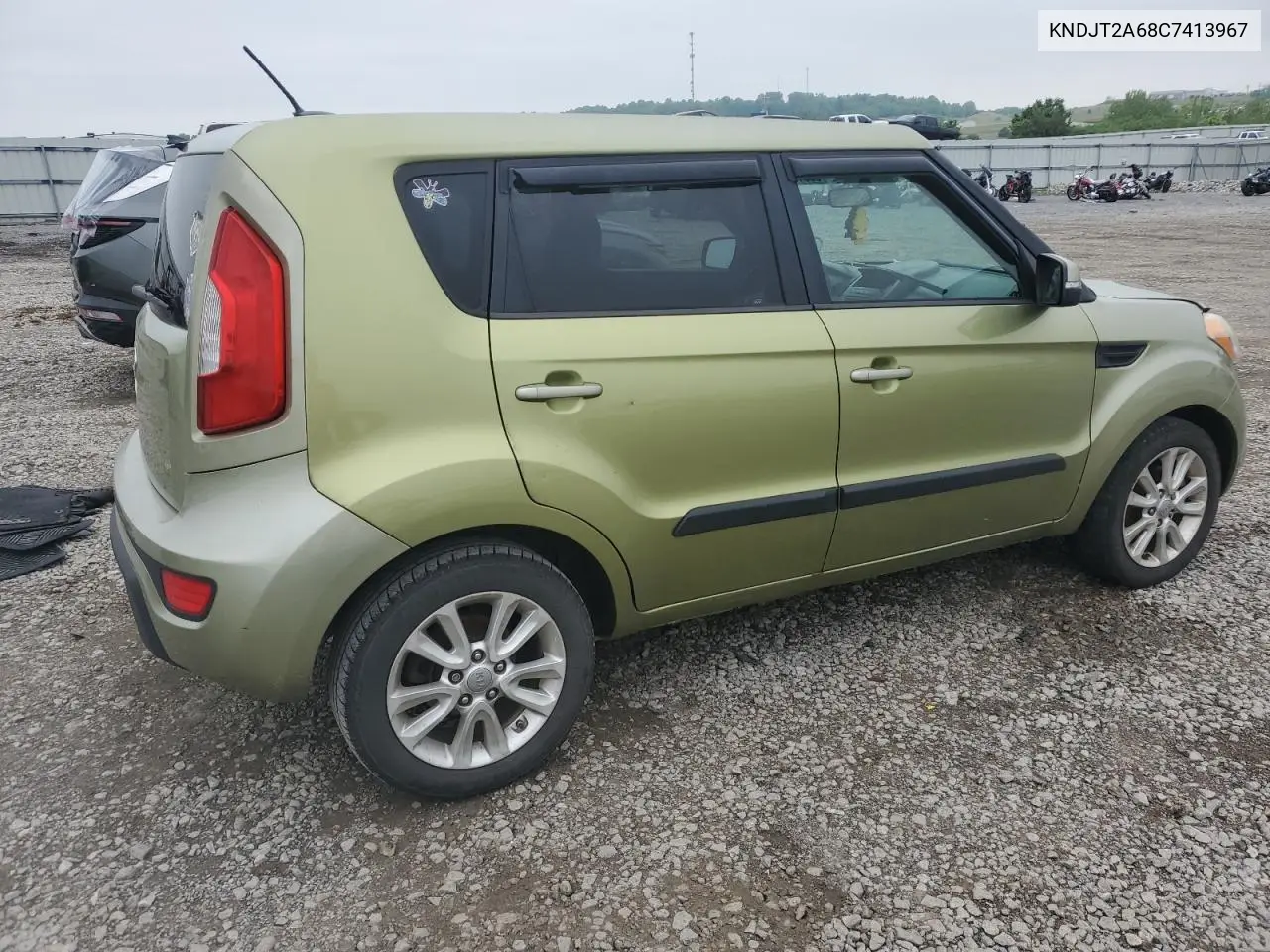 2012 Kia Soul + VIN: KNDJT2A68C7413967 Lot: 56516785