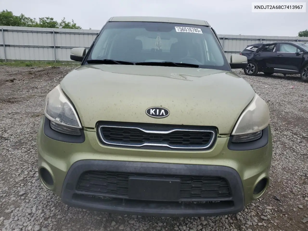 2012 Kia Soul + VIN: KNDJT2A68C7413967 Lot: 56516785