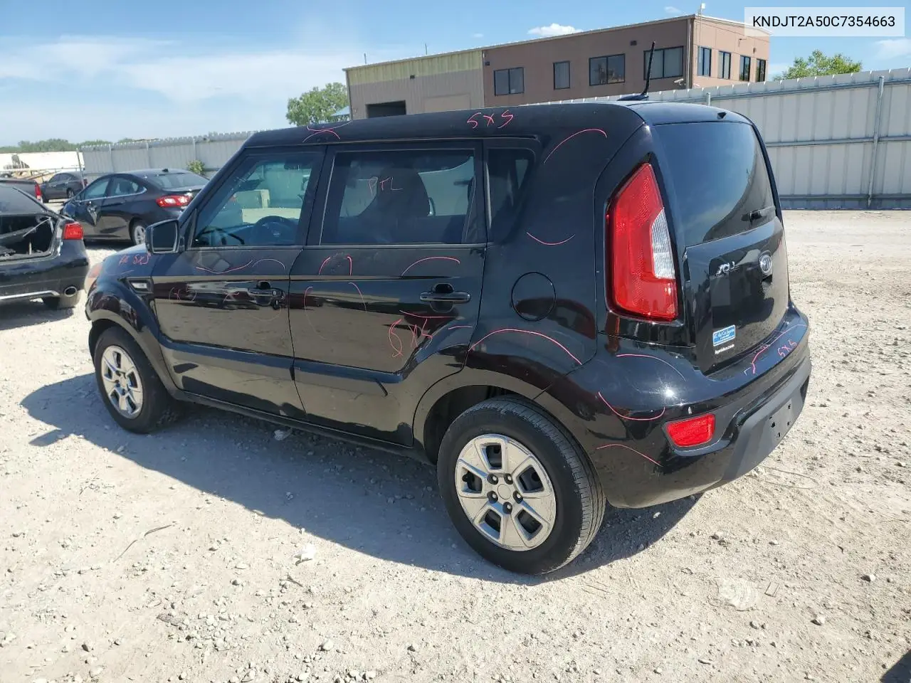 2012 Kia Soul VIN: KNDJT2A50C7354663 Lot: 56533245