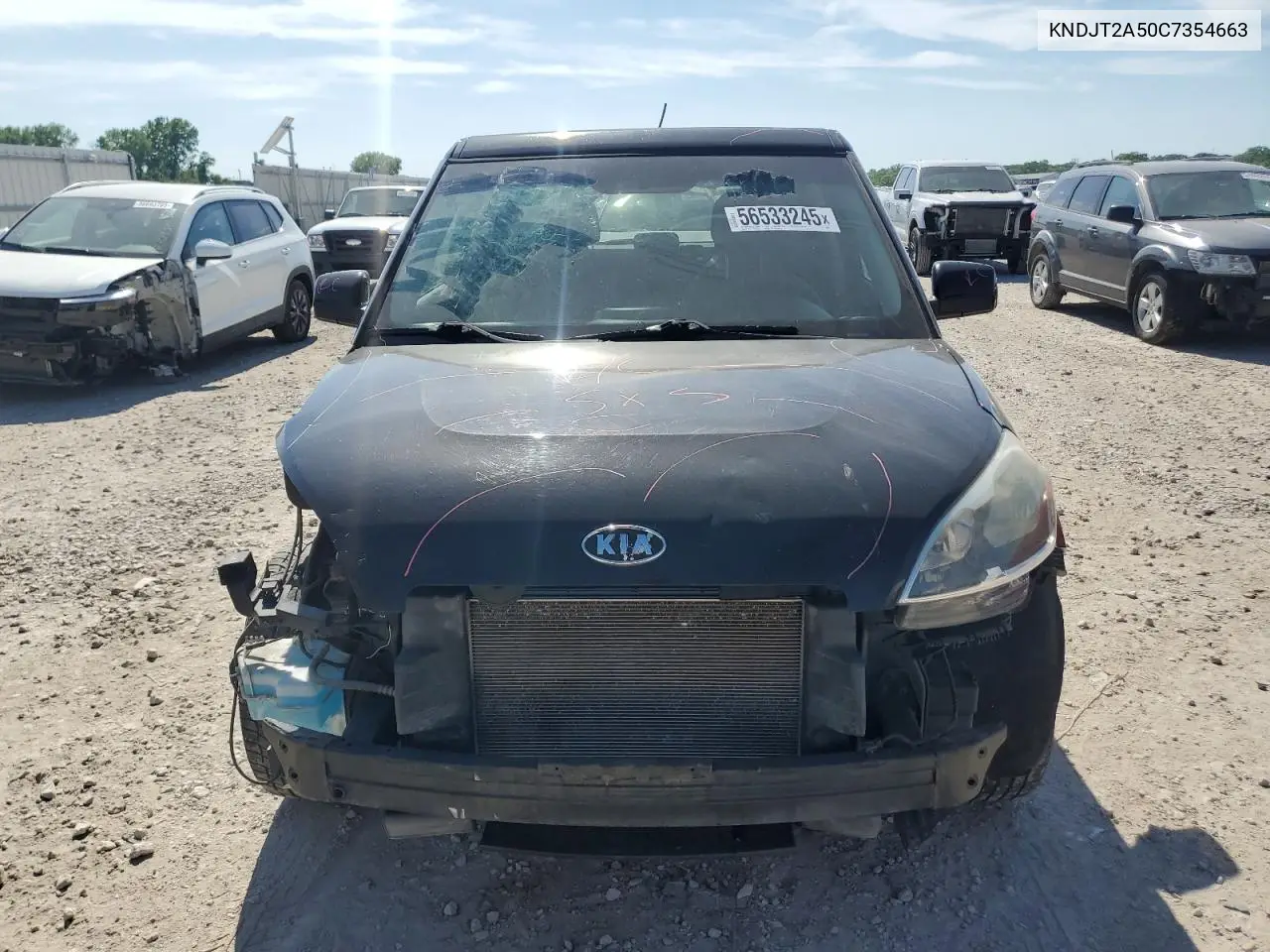 2012 Kia Soul VIN: KNDJT2A50C7354663 Lot: 56533245