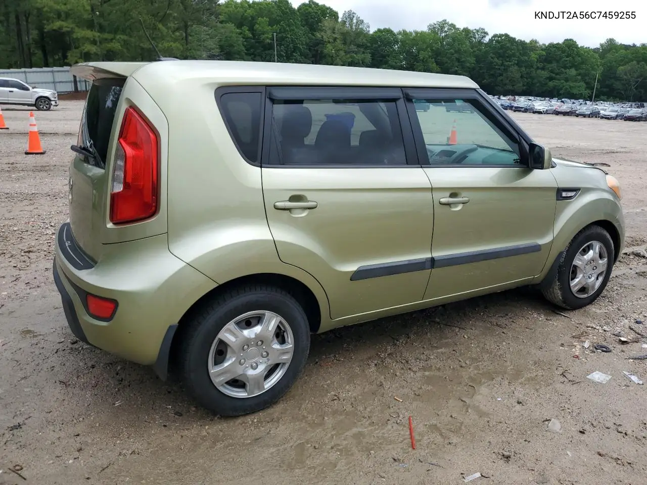 2012 Kia Soul VIN: KNDJT2A56C7459255 Lot: 56897915
