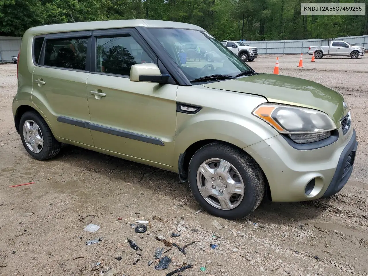 2012 Kia Soul VIN: KNDJT2A56C7459255 Lot: 56897915