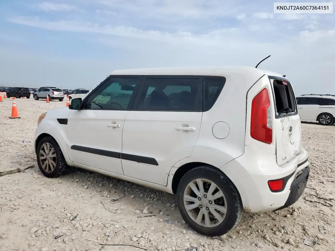 2012 Kia Soul + VIN: KNDJT2A60C7364151 Lot: 62546715