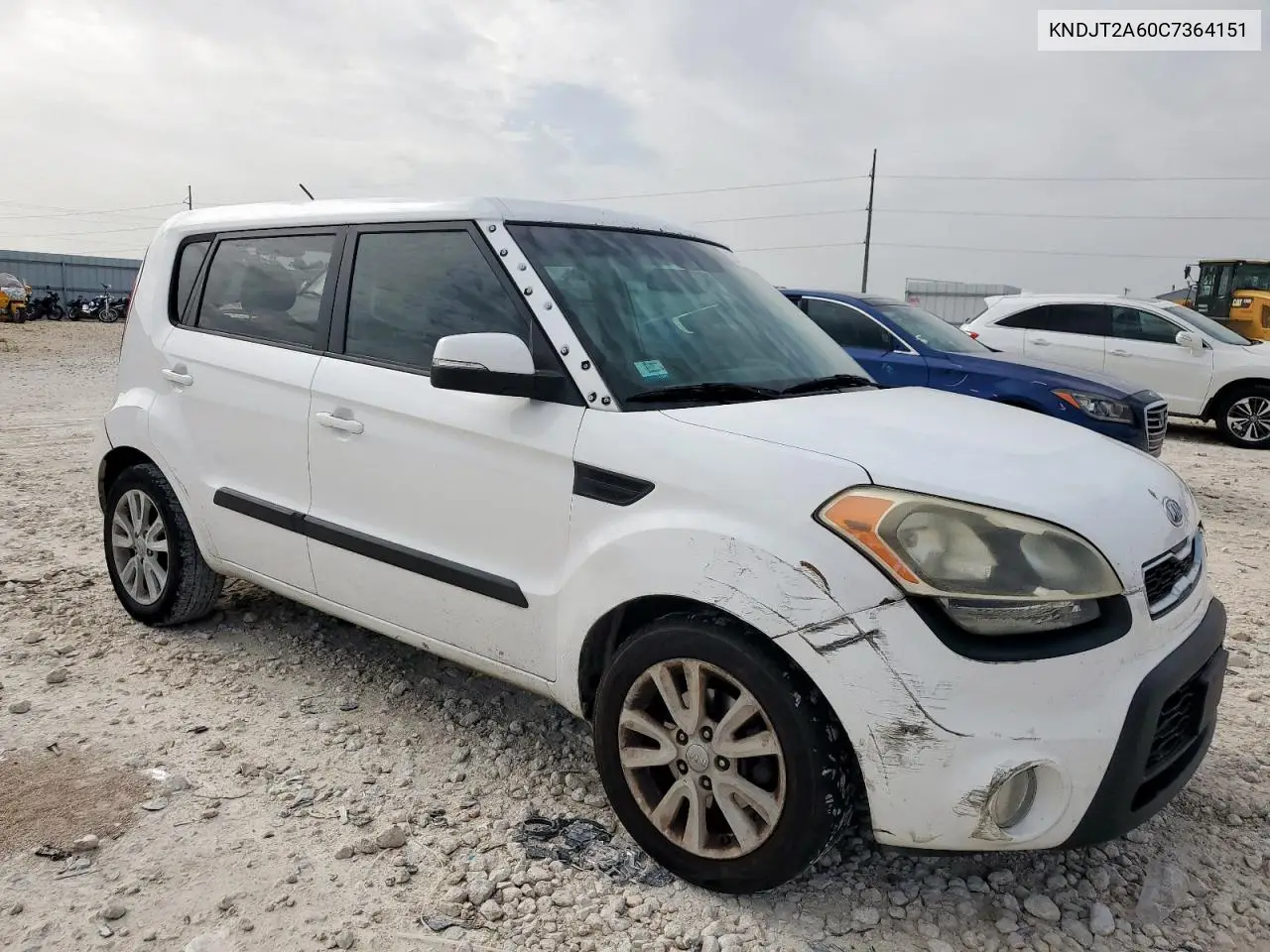 2012 Kia Soul + VIN: KNDJT2A60C7364151 Lot: 62546715