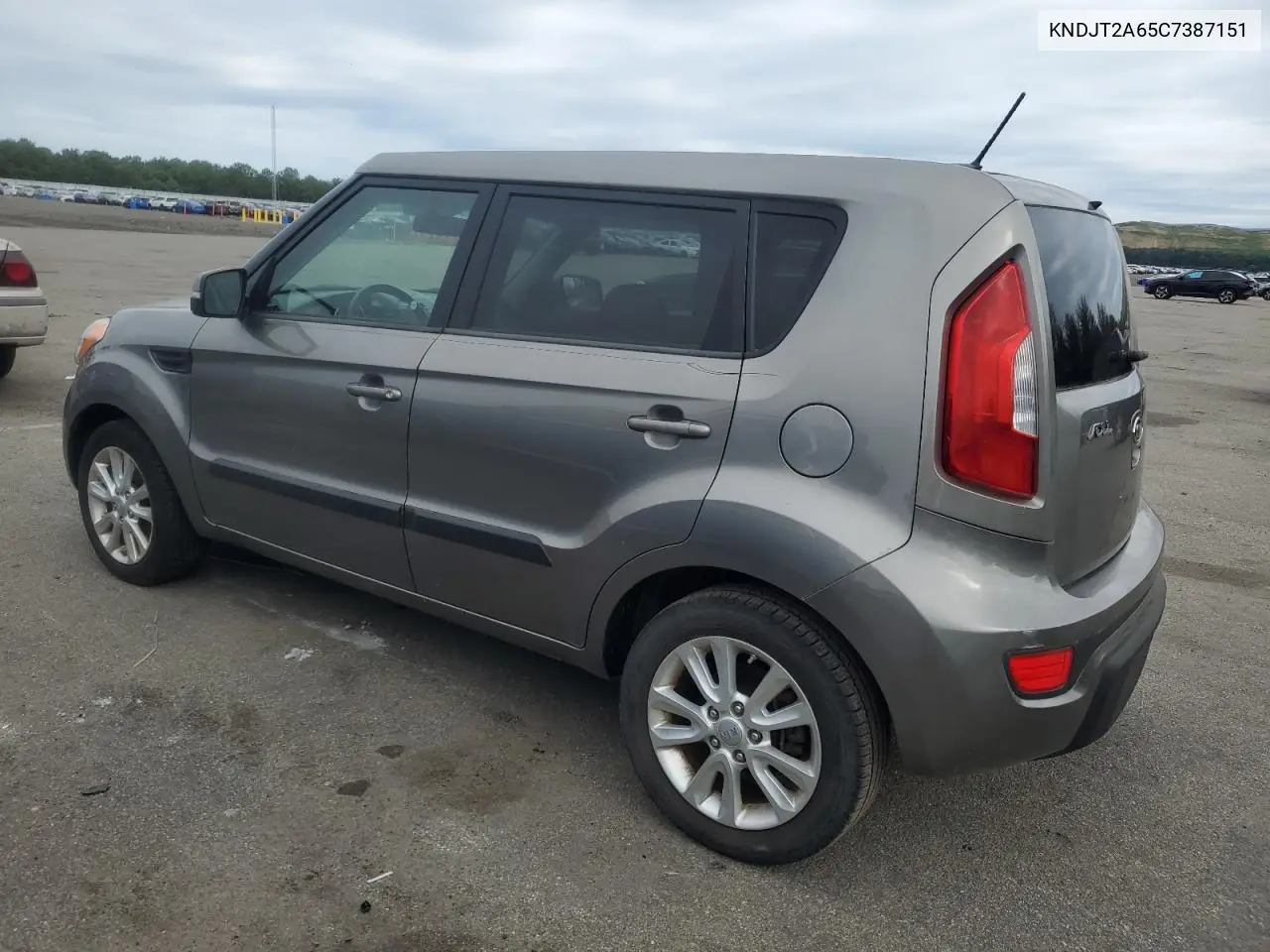 2012 Kia Soul + VIN: KNDJT2A65C7387151 Lot: 62721945