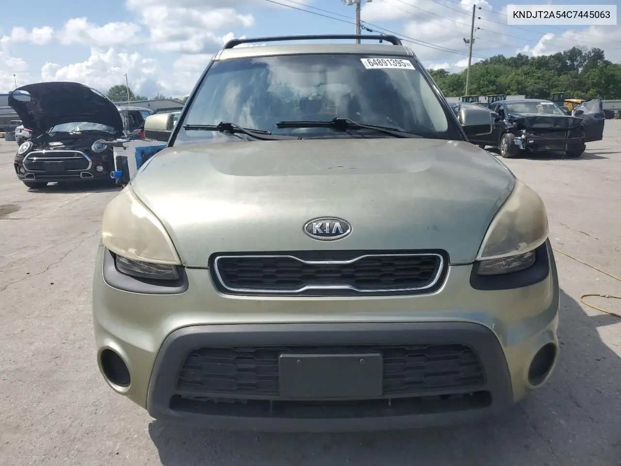 2012 Kia Soul VIN: KNDJT2A54C7445063 Lot: 64891395