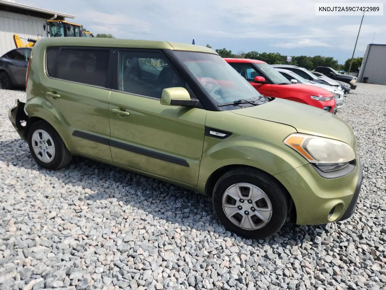 2012 Kia Soul VIN: KNDJT2A59C7422989 Lot: 65092255