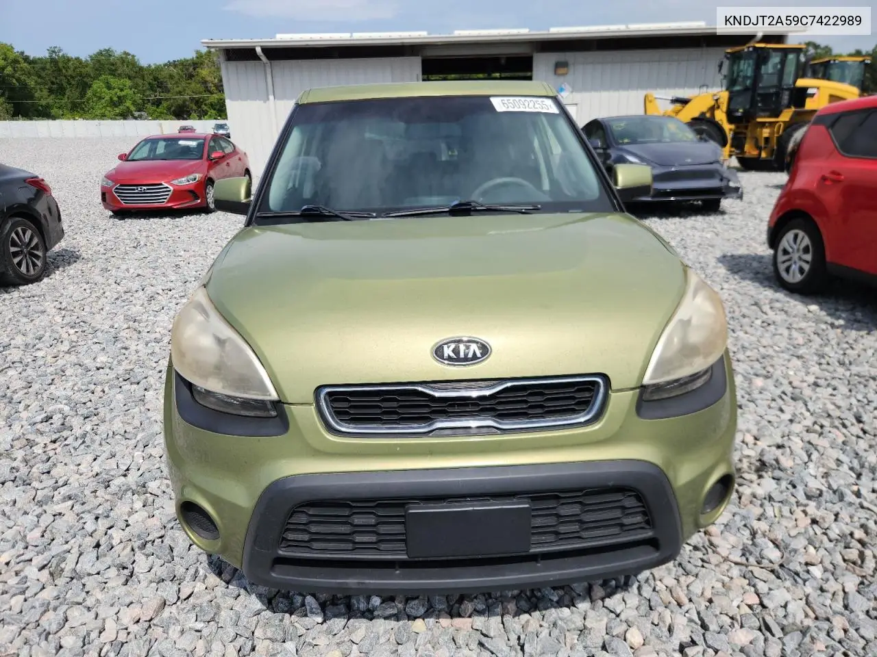 2012 Kia Soul VIN: KNDJT2A59C7422989 Lot: 65092255