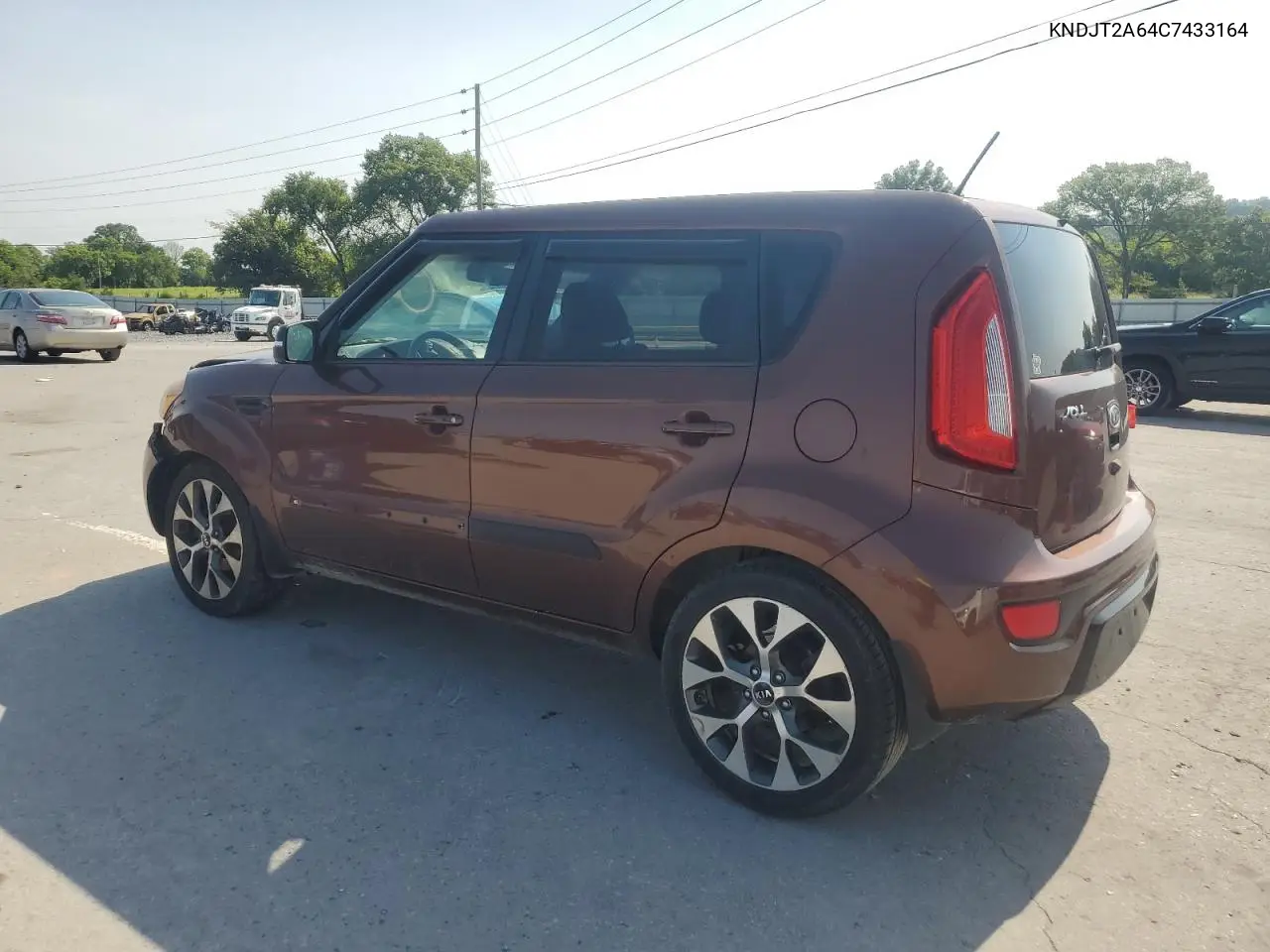 2012 Kia Soul + VIN: KNDJT2A64C7433164 Lot: 65215935