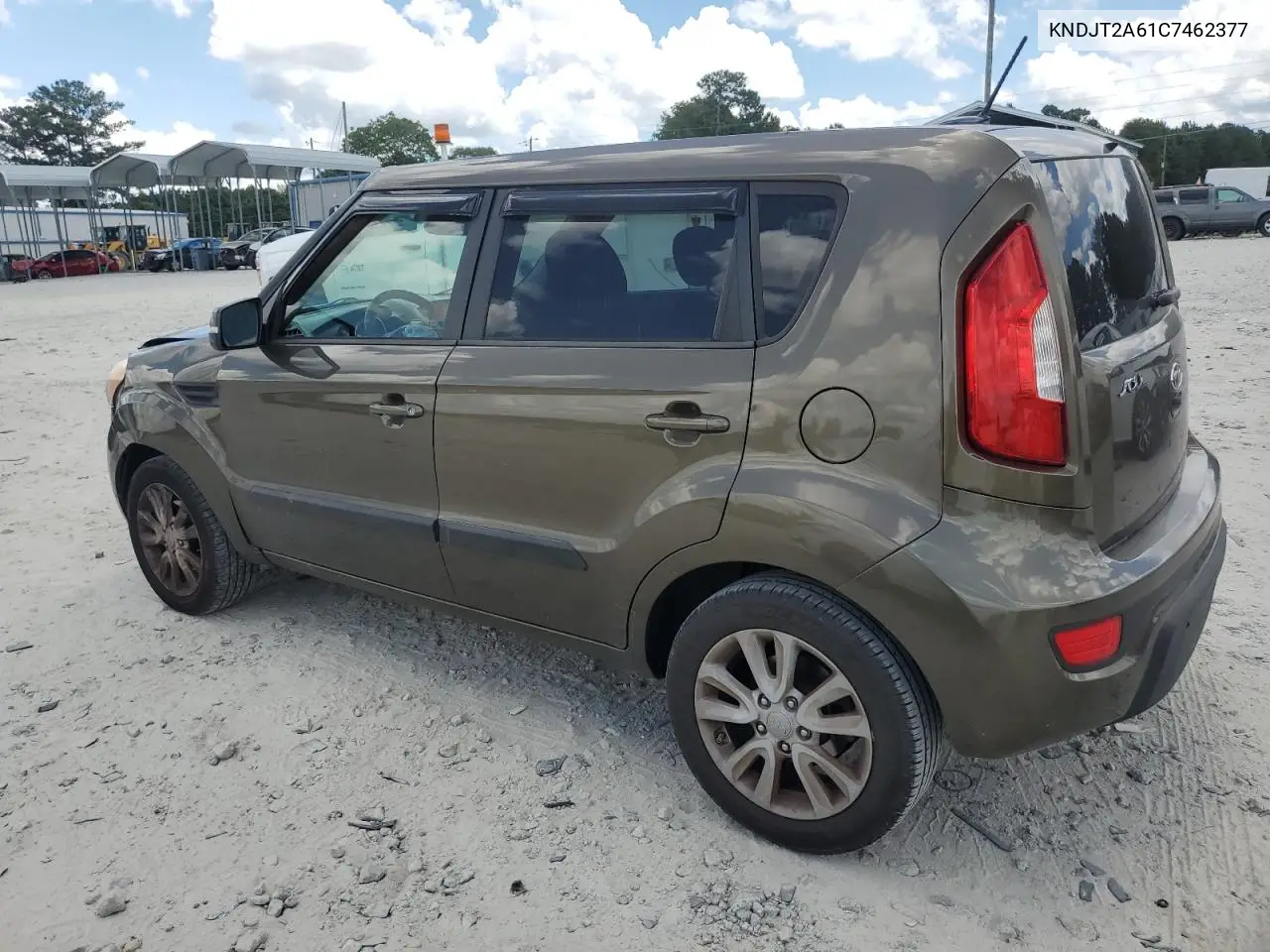 2012 Kia Soul + VIN: KNDJT2A61C7462377 Lot: 65451455