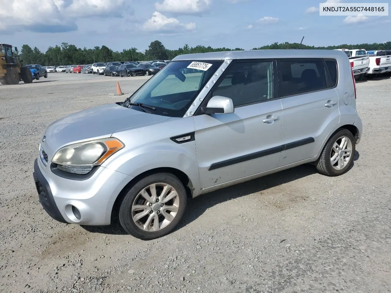 2012 Kia Soul VIN: KNDJT2A55C7448165 Lot: 65851775