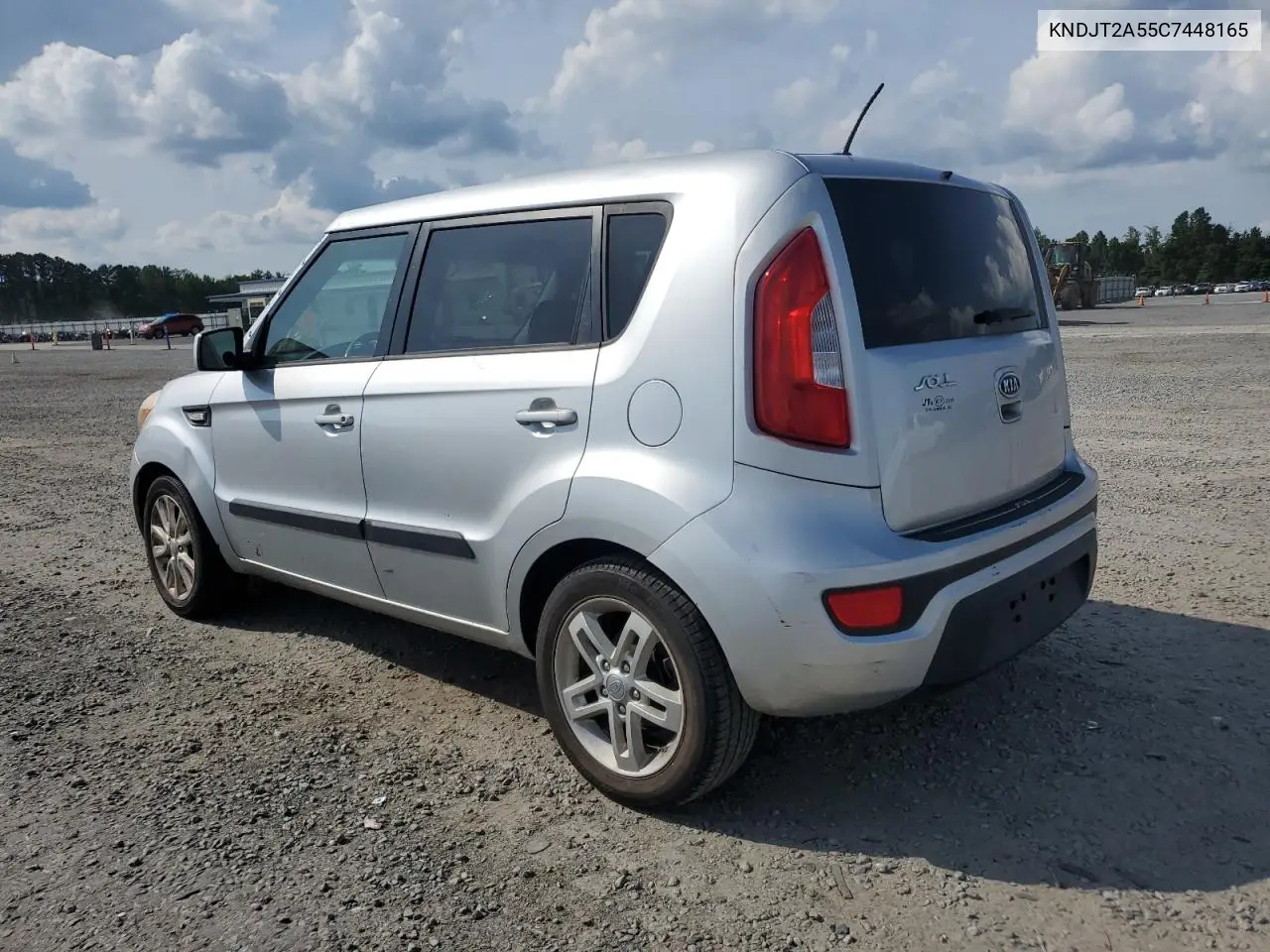 2012 Kia Soul VIN: KNDJT2A55C7448165 Lot: 65851775