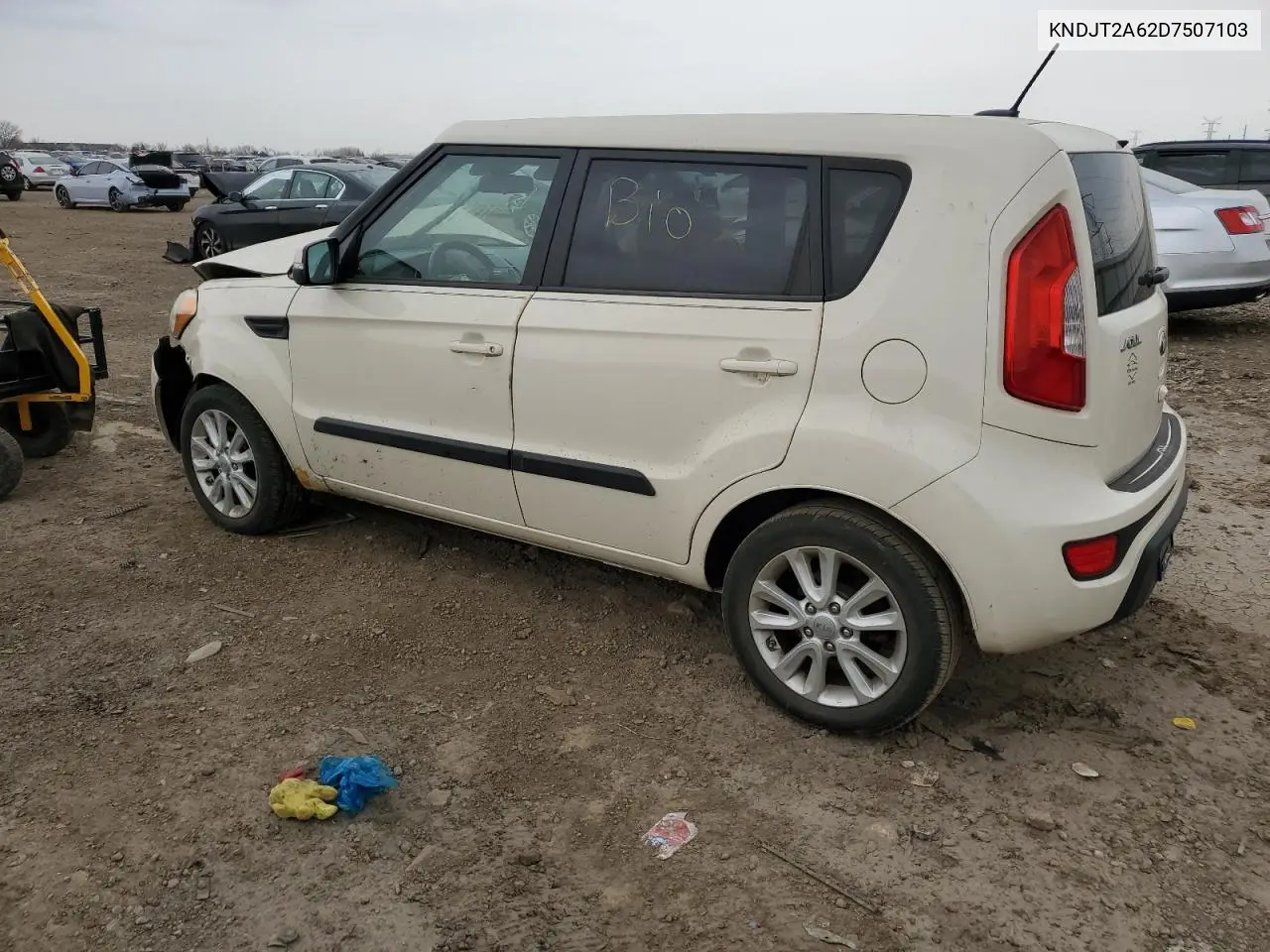 2013 Kia Soul + VIN: KNDJT2A62D7507103 Lot: 53498125