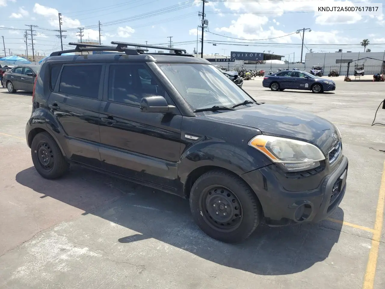 2013 Kia Soul VIN: KNDJT2A50D7617817 Lot: 56394025