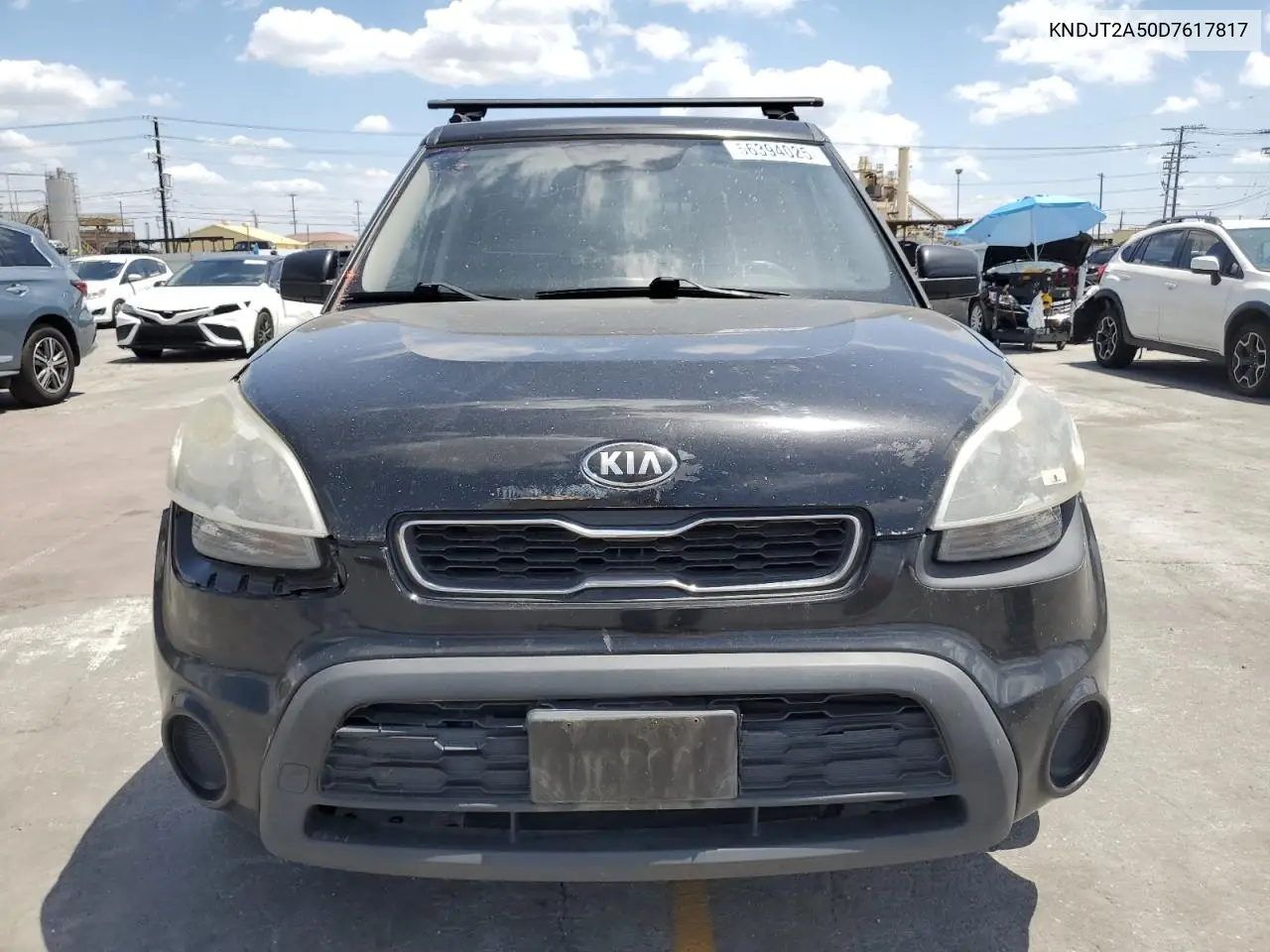 2013 Kia Soul VIN: KNDJT2A50D7617817 Lot: 56394025