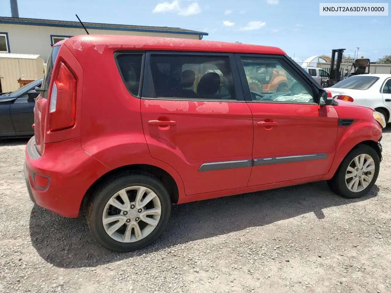 2013 Kia Soul + VIN: KNDJT2A63D7610000 Lot: 56768385