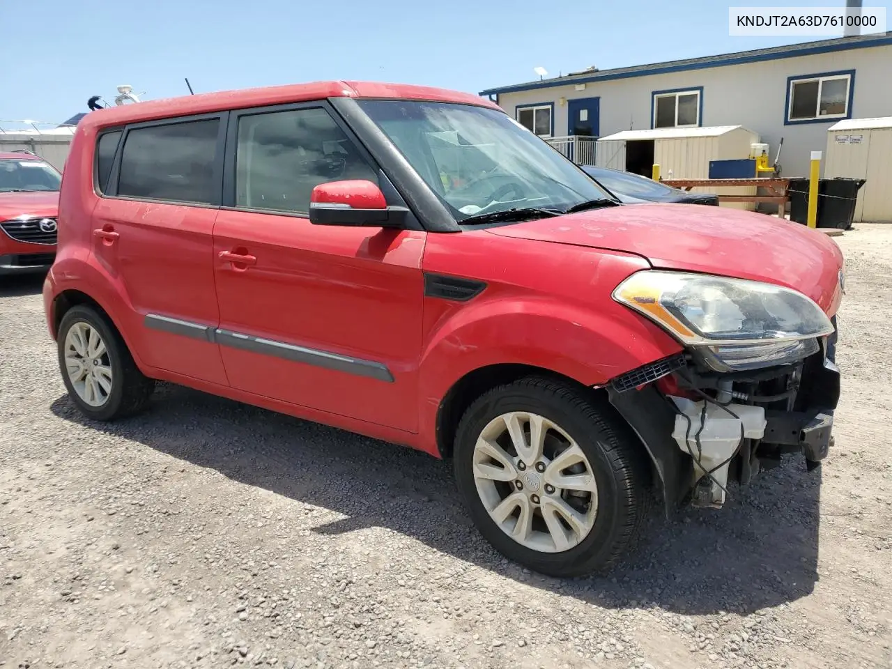 2013 Kia Soul + VIN: KNDJT2A63D7610000 Lot: 56768385
