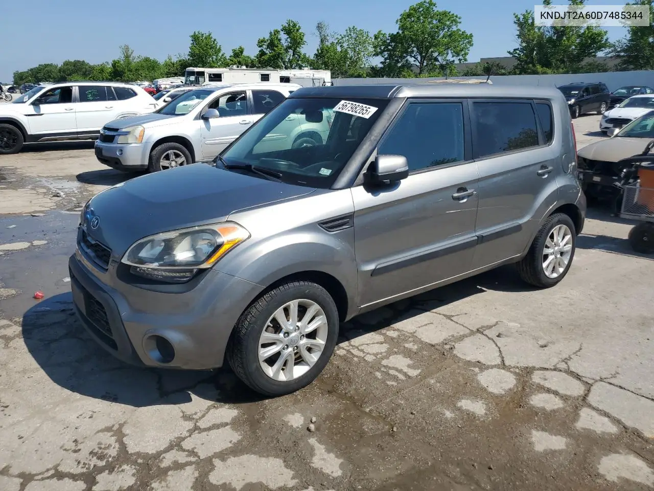 2013 Kia Soul + VIN: KNDJT2A60D7485344 Lot: 56798265