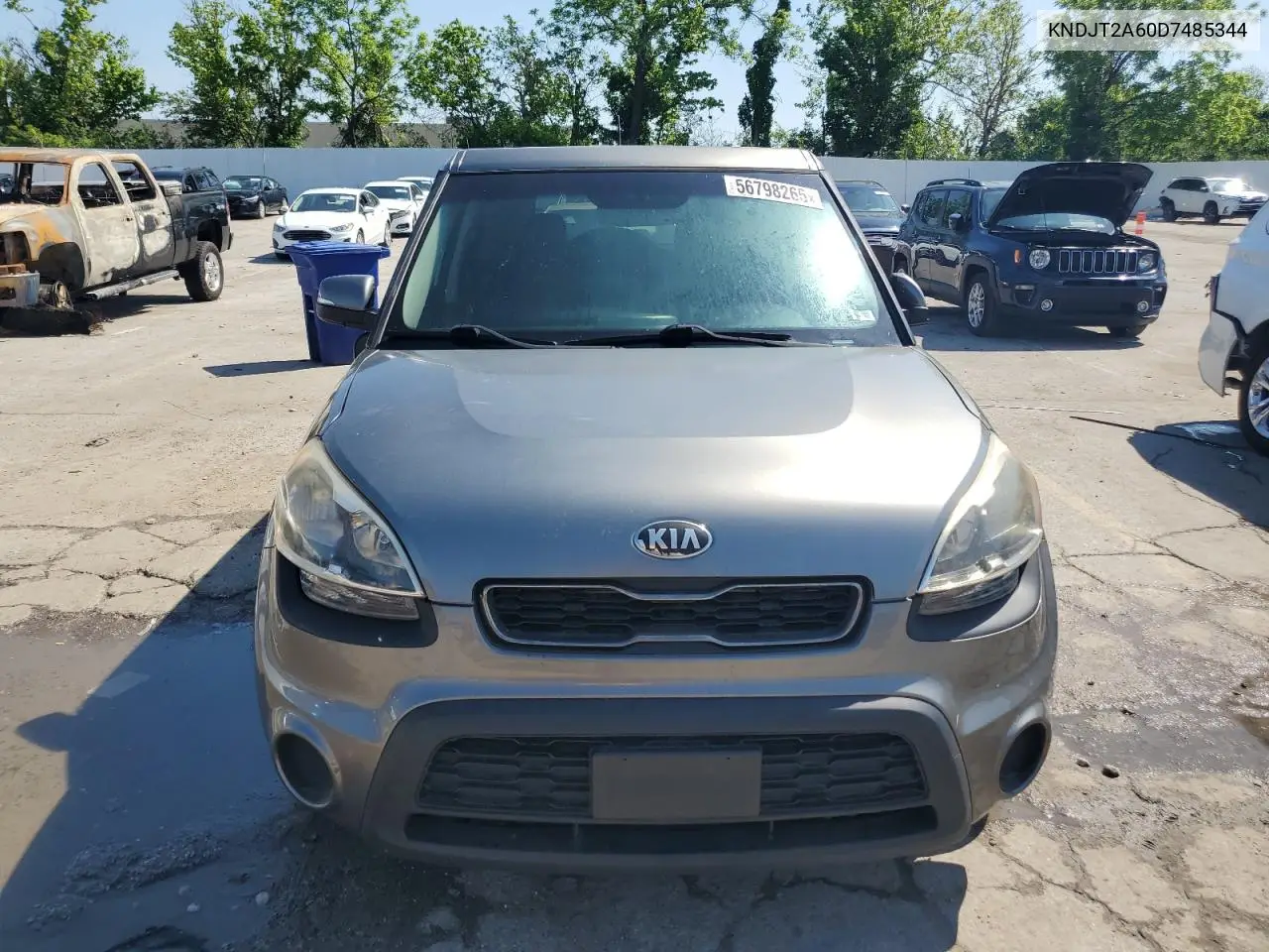 2013 Kia Soul + VIN: KNDJT2A60D7485344 Lot: 56798265