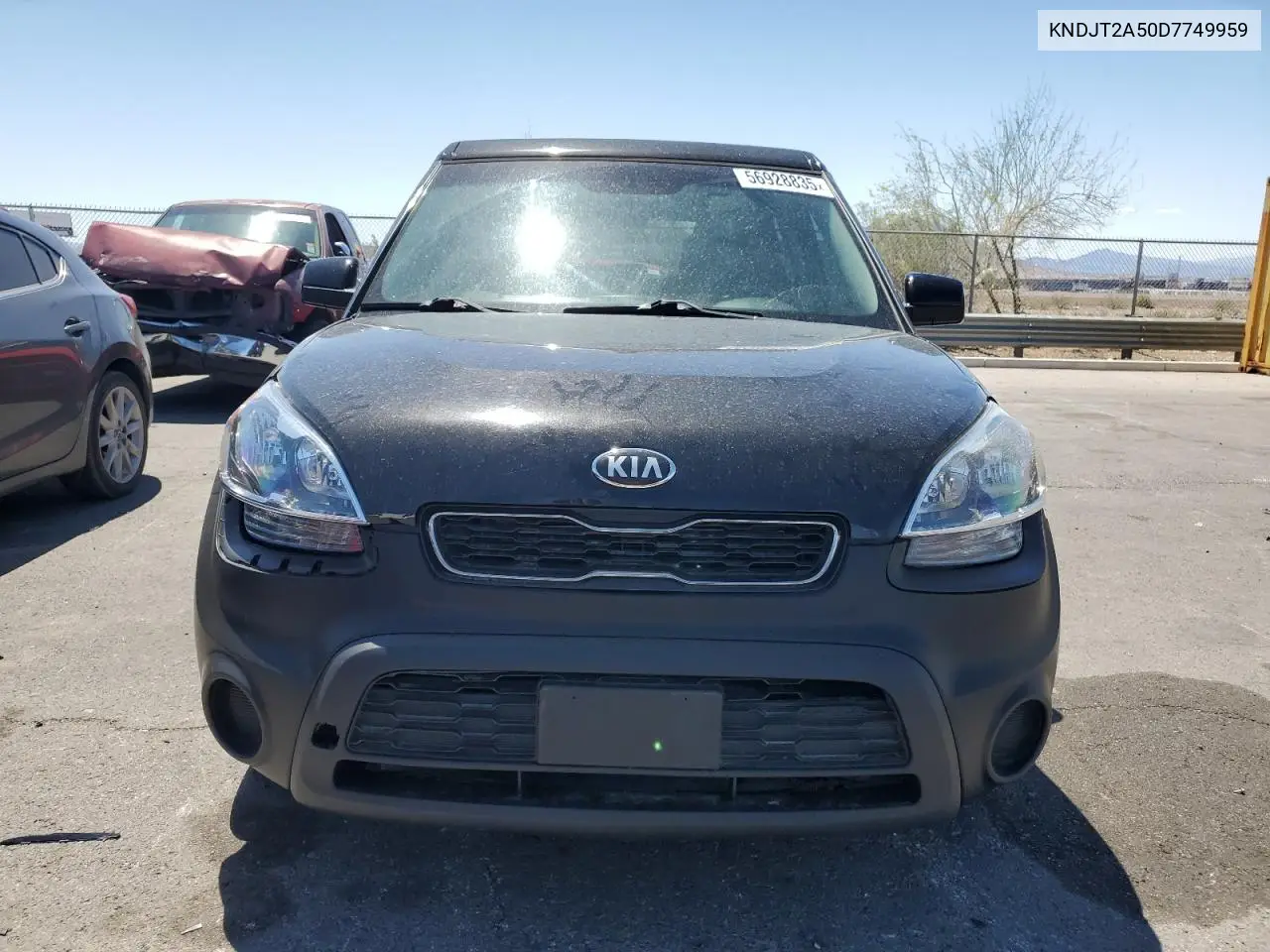 2013 Kia Soul VIN: KNDJT2A50D7749959 Lot: 56928835