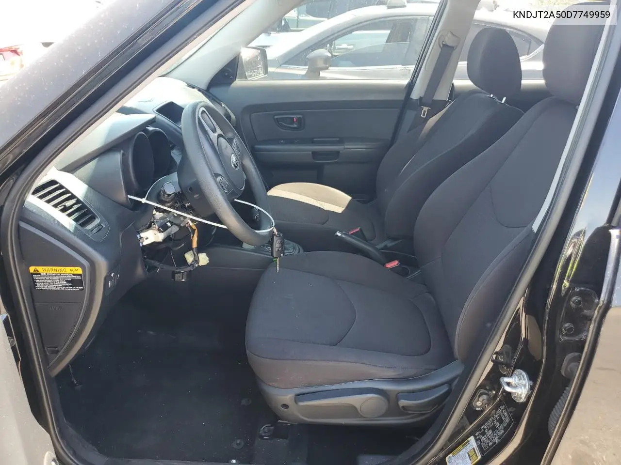 2013 Kia Soul VIN: KNDJT2A50D7749959 Lot: 56928835