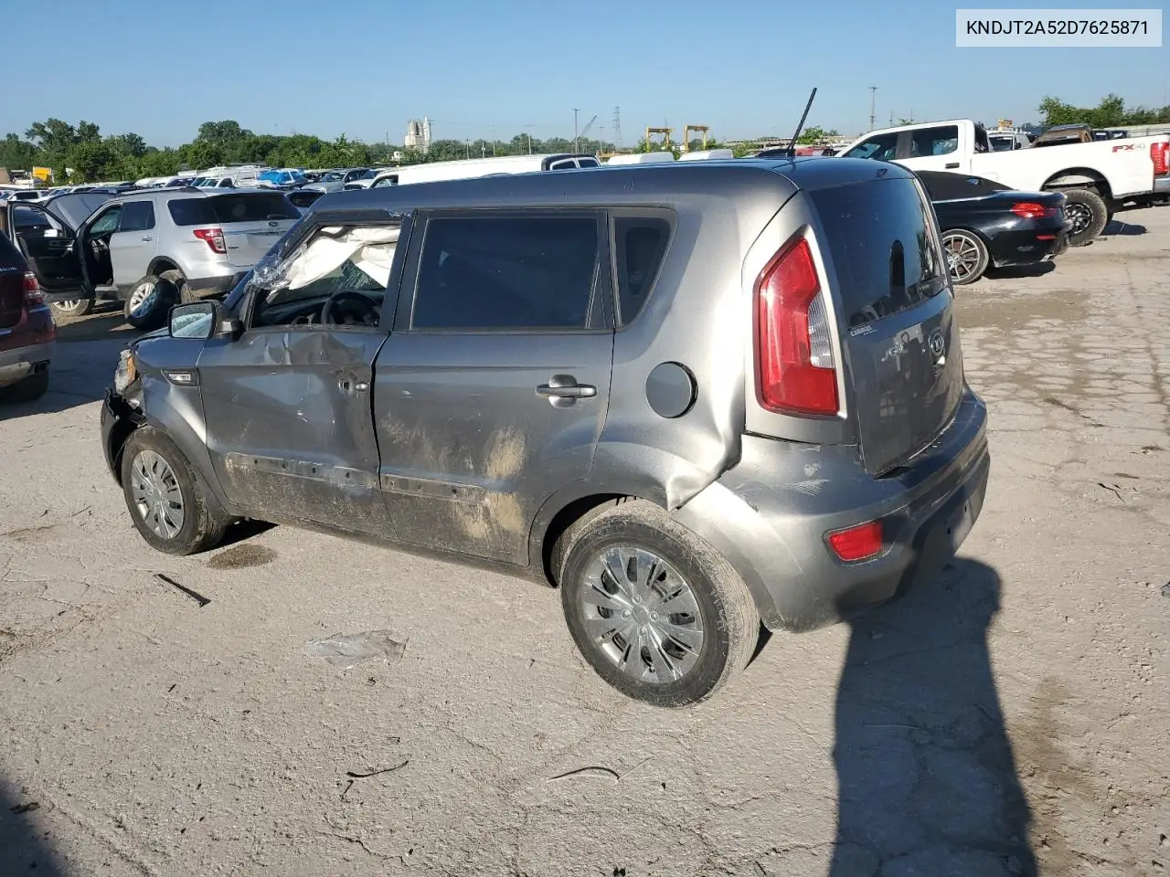 2013 Kia Soul VIN: KNDJT2A52D7625871 Lot: 58203615
