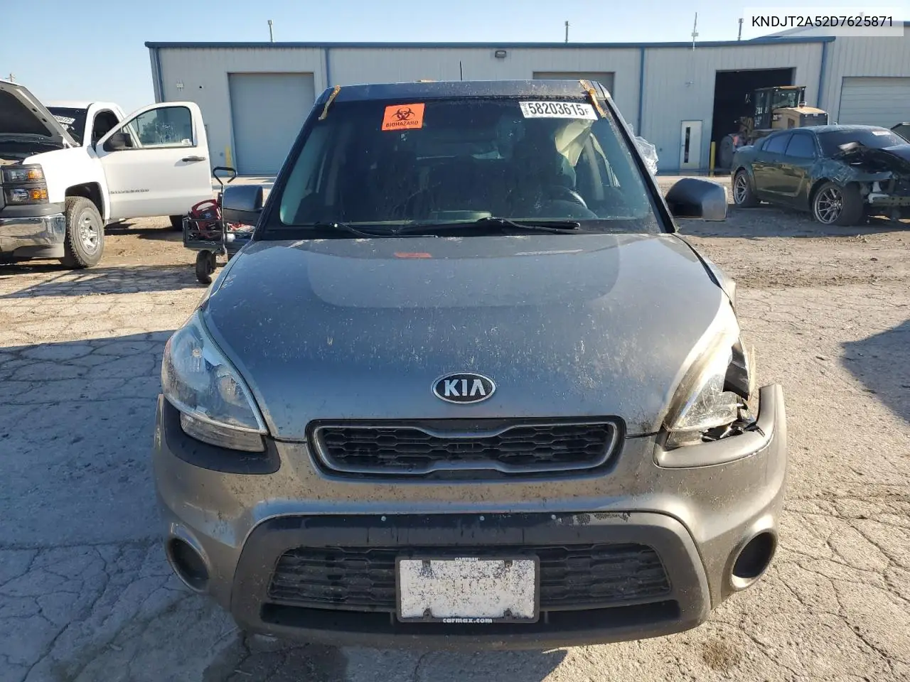 2013 Kia Soul VIN: KNDJT2A52D7625871 Lot: 58203615