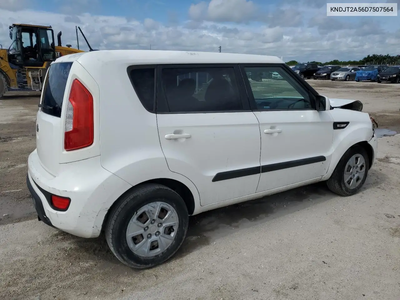 2013 Kia Soul VIN: KNDJT2A56D7507564 Lot: 62896285