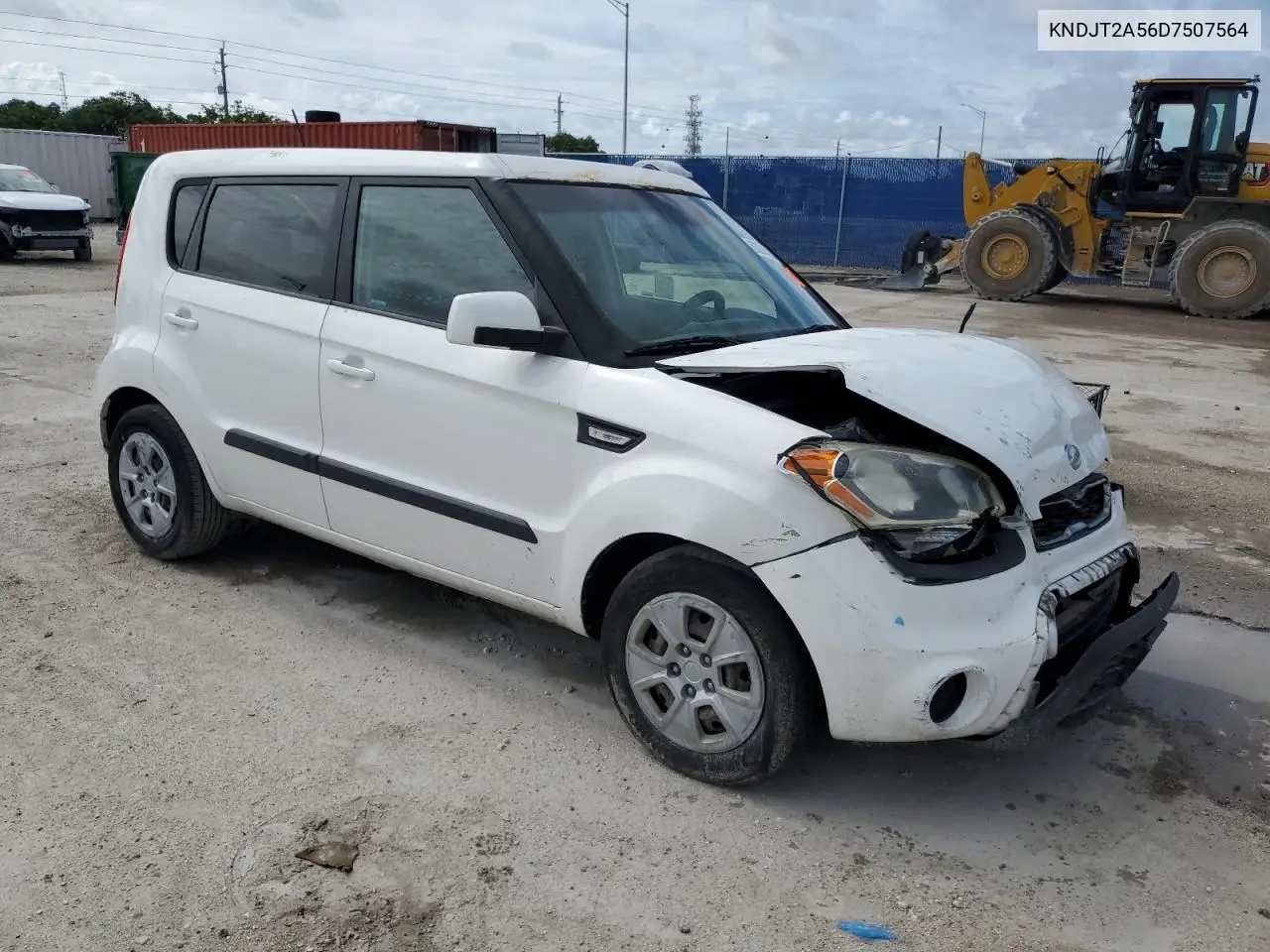 2013 Kia Soul VIN: KNDJT2A56D7507564 Lot: 62896285