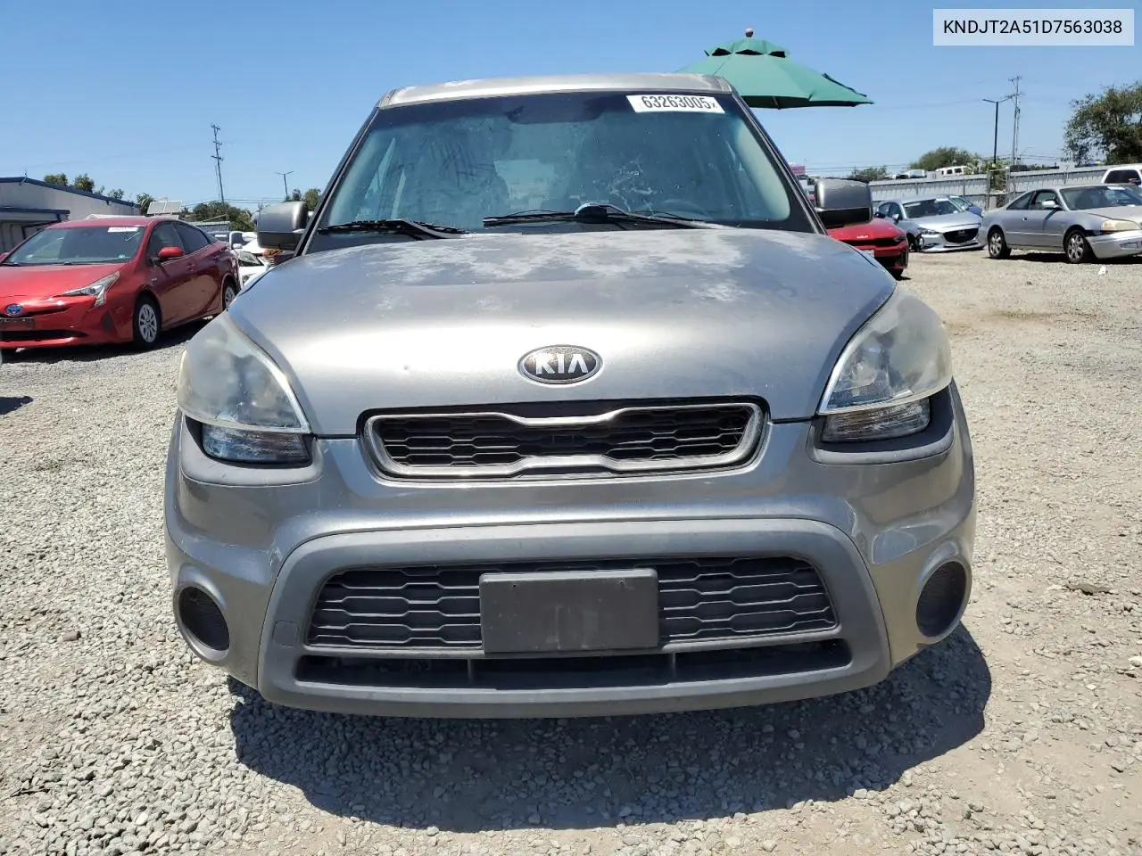 2013 Kia Soul VIN: KNDJT2A51D7563038 Lot: 63263005