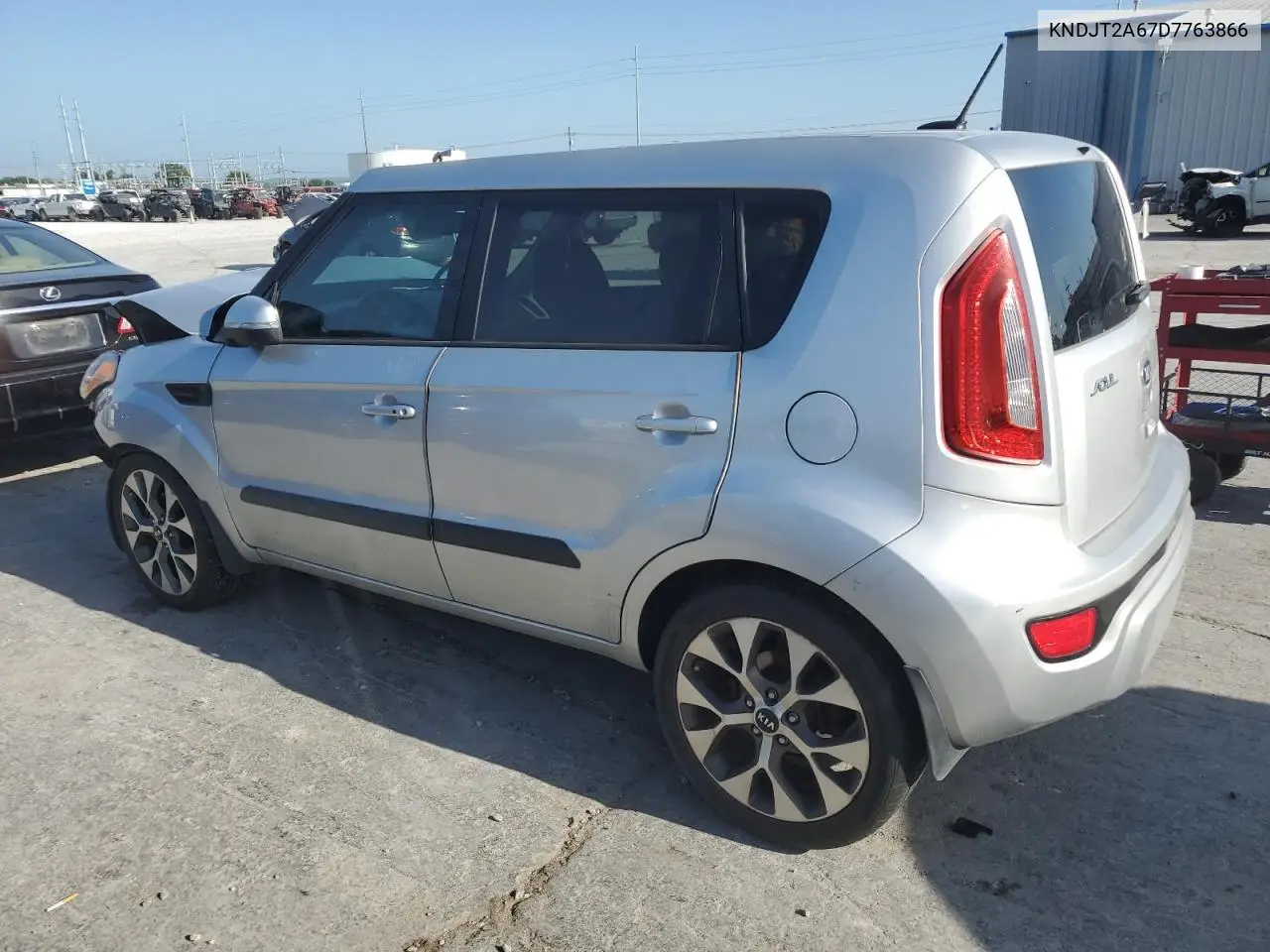 2013 Kia Soul + VIN: KNDJT2A67D7763866 Lot: 65187605