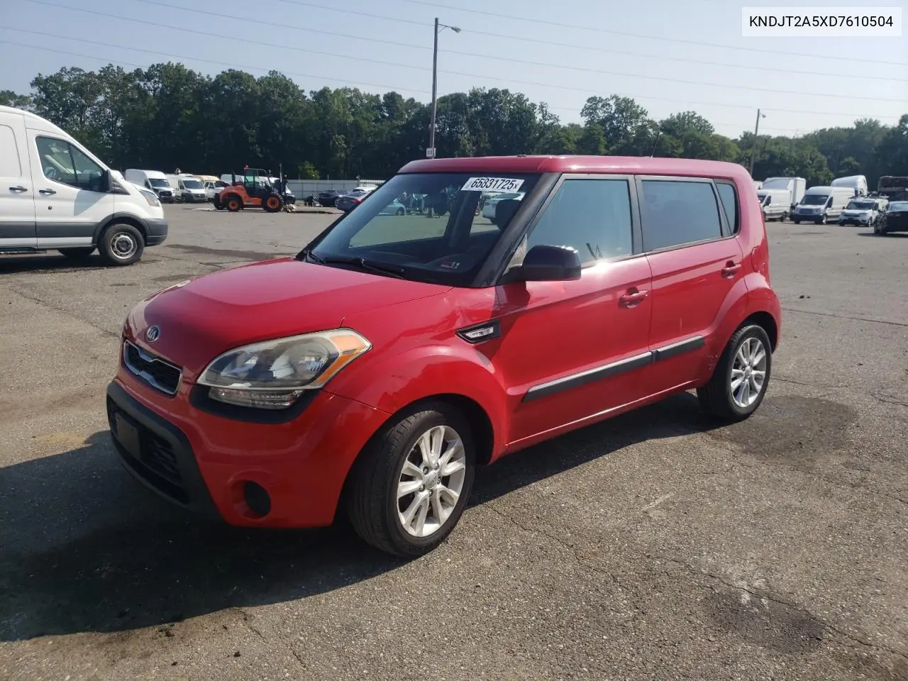 2013 Kia Soul VIN: KNDJT2A5XD7610504 Lot: 65831725