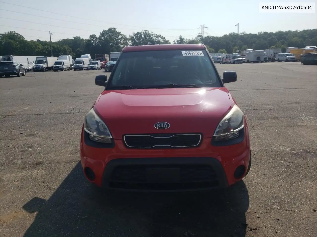 2013 Kia Soul VIN: KNDJT2A5XD7610504 Lot: 65831725