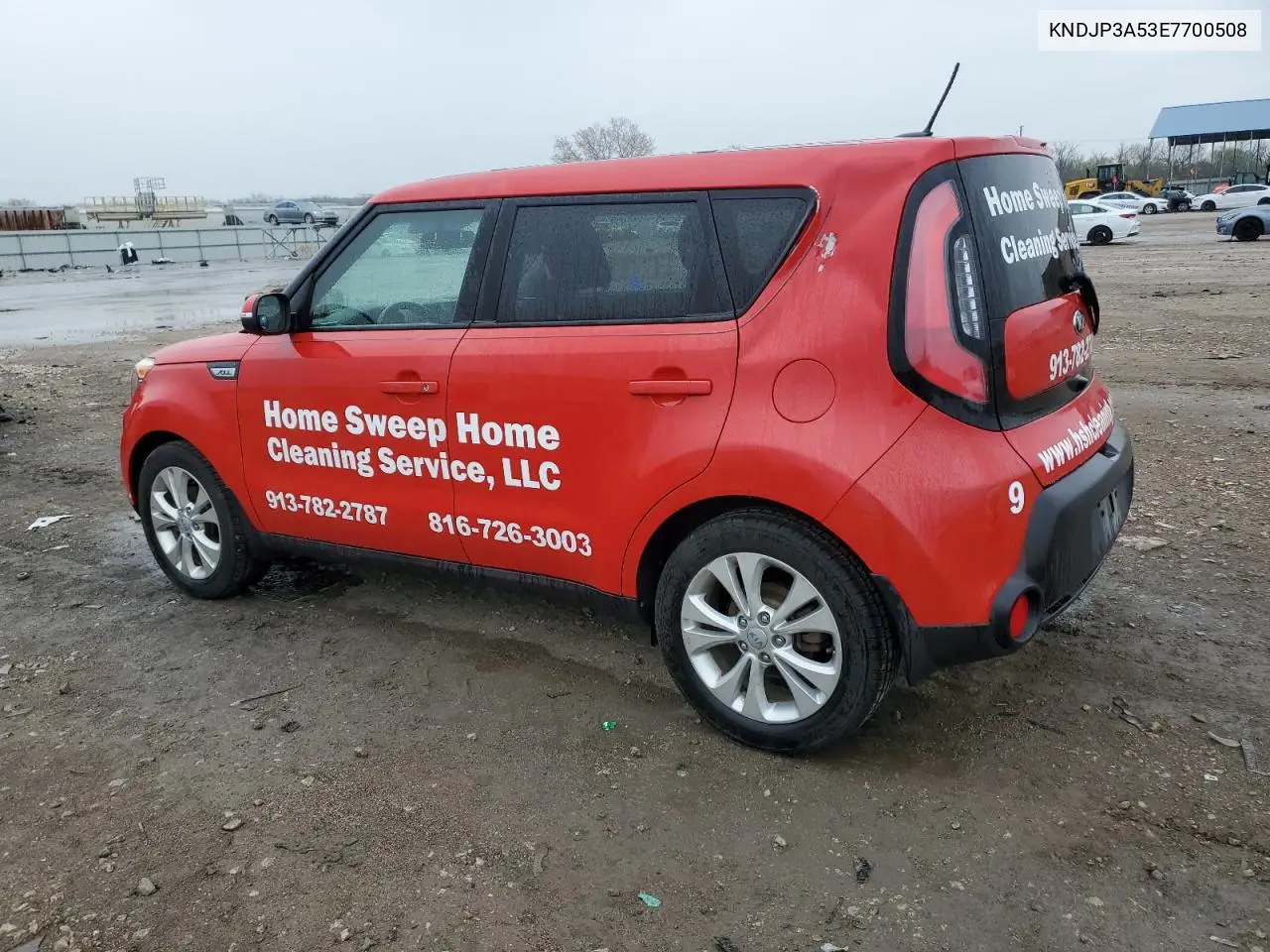 2014 Kia Soul + VIN: KNDJP3A53E7700508 Lot: 50903875