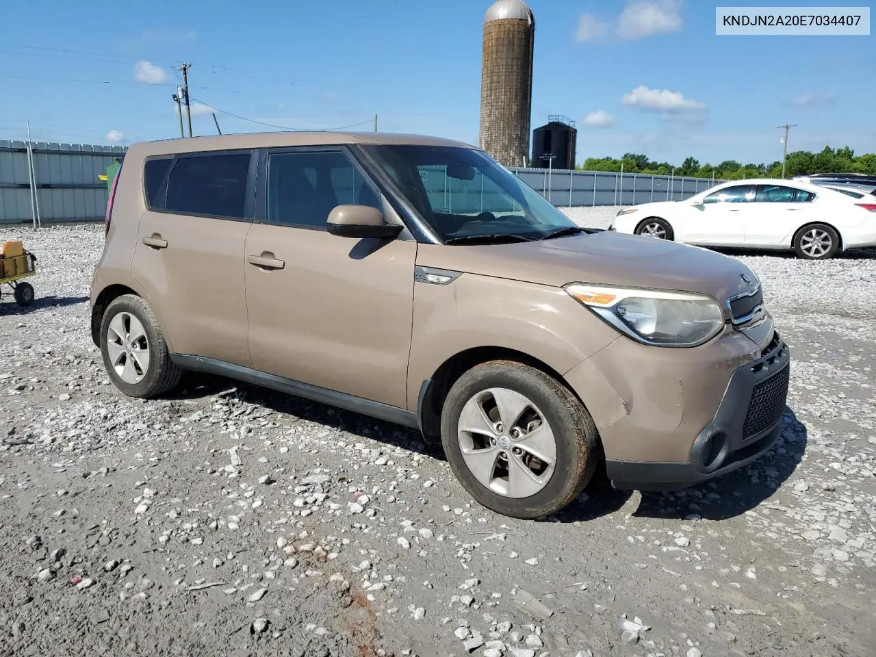 2014 Kia Soul VIN: KNDJN2A20E7034407 Lot: 56527525