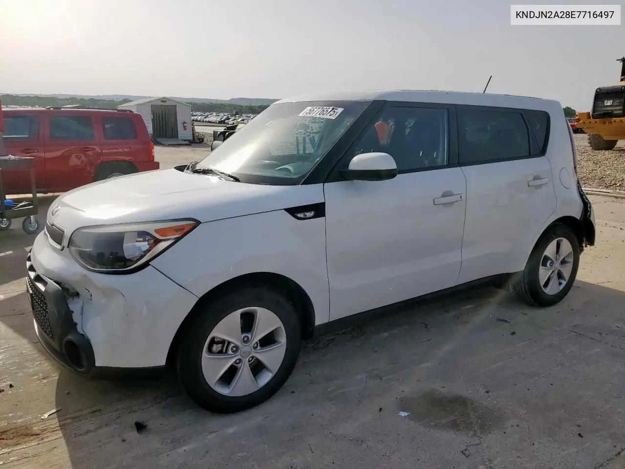 2014 Kia Soul VIN: KNDJN2A28E7716497 Lot: 56776575