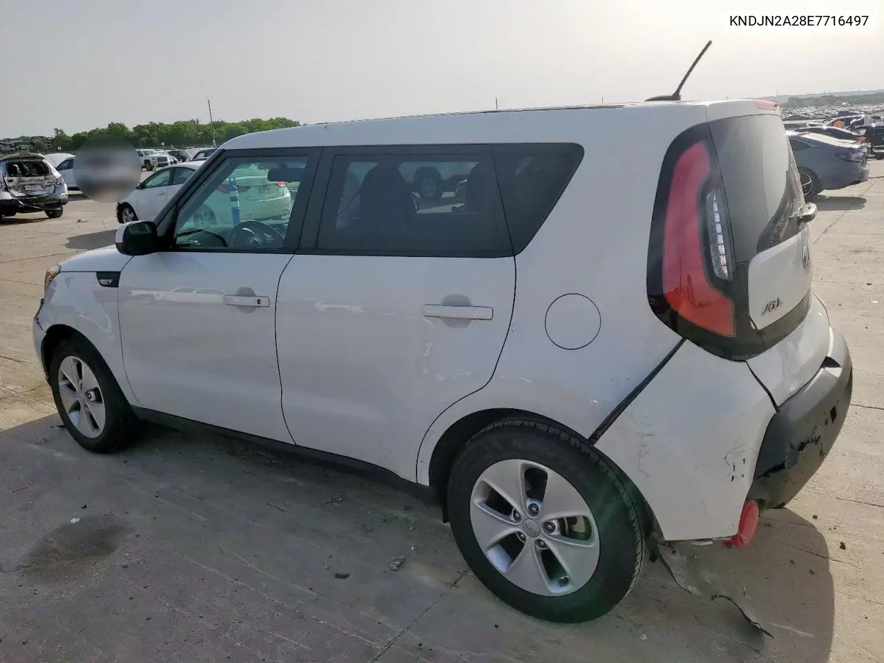 2014 Kia Soul VIN: KNDJN2A28E7716497 Lot: 56776575