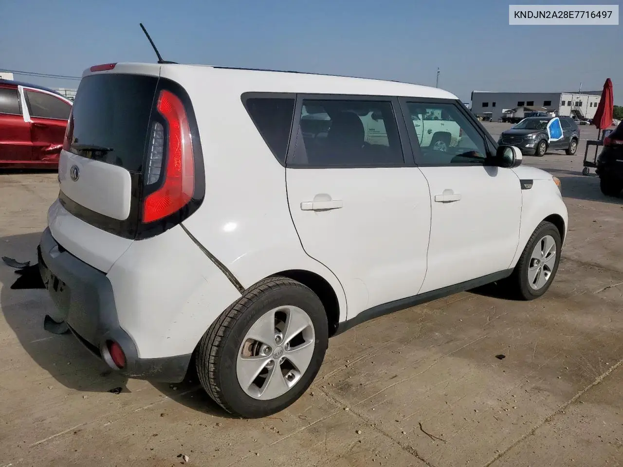 2014 Kia Soul VIN: KNDJN2A28E7716497 Lot: 56776575