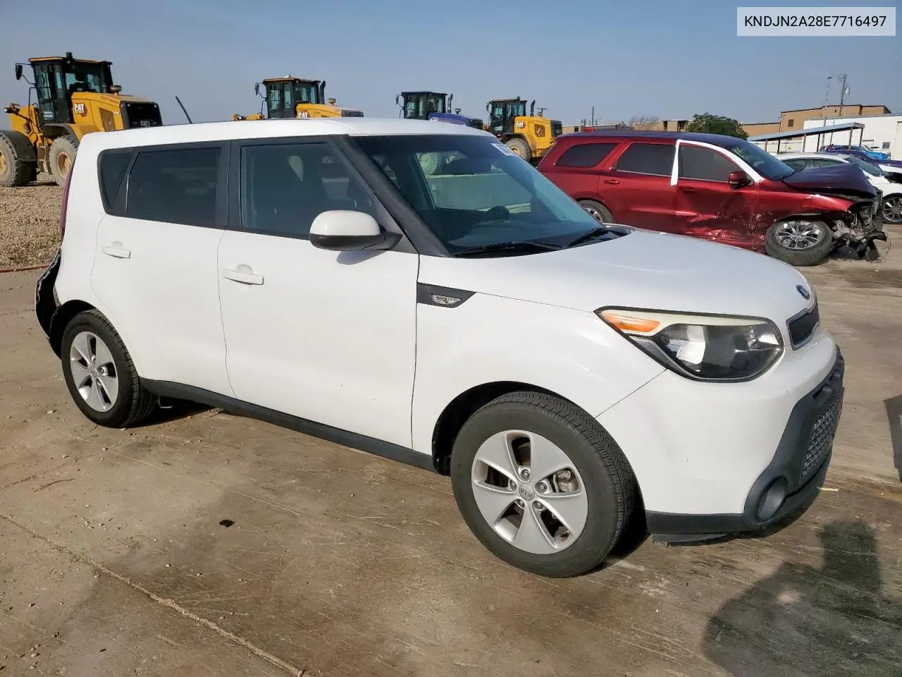2014 Kia Soul VIN: KNDJN2A28E7716497 Lot: 56776575