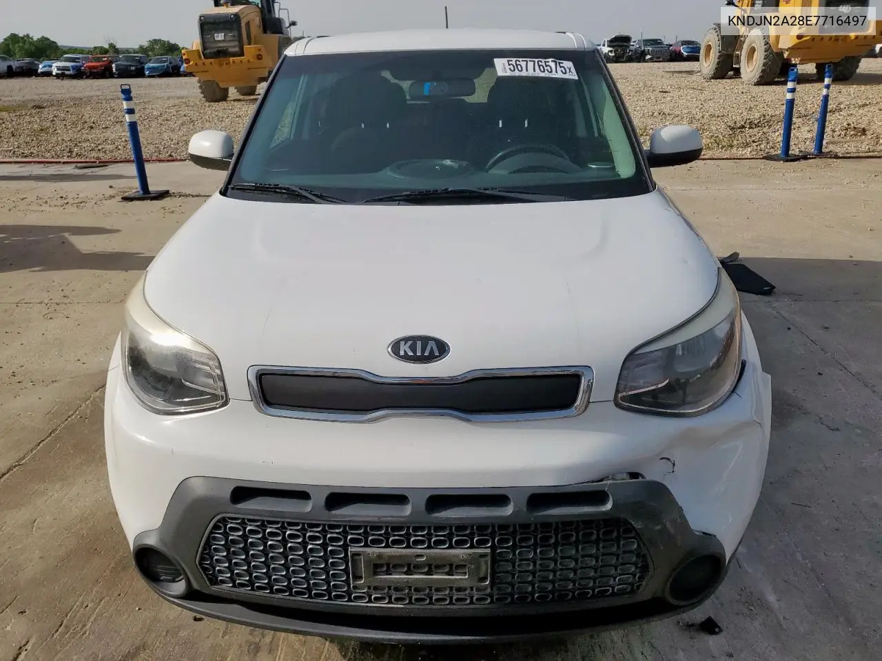 2014 Kia Soul VIN: KNDJN2A28E7716497 Lot: 56776575